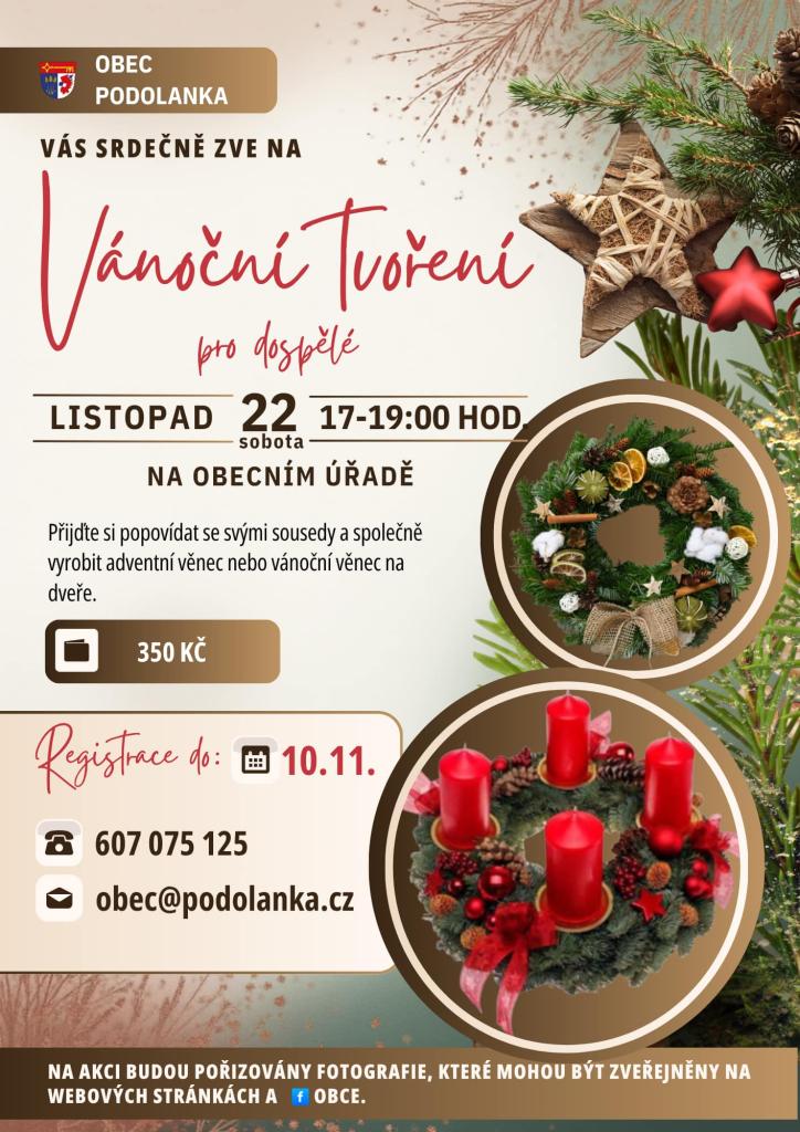 Vánoční tvoření pro dospělé