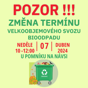Změna termínu